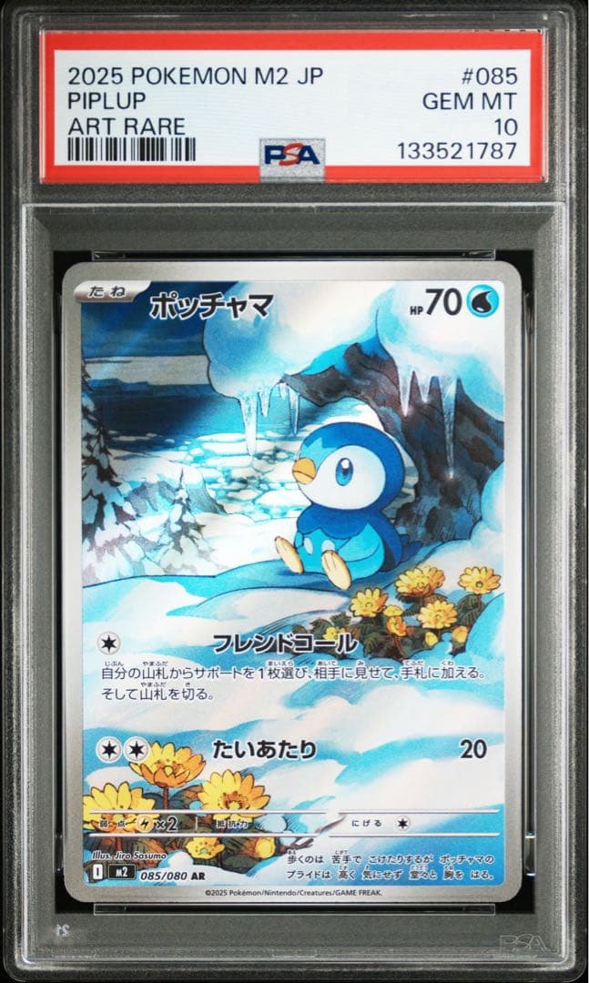 ポッチャマar psa10 - メルカリ
