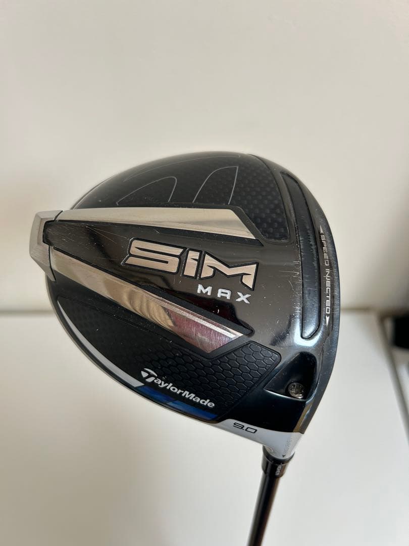 TaylorMade SIM MAX ドライバー 9.0度＋短尺用シャフト - メルカリ