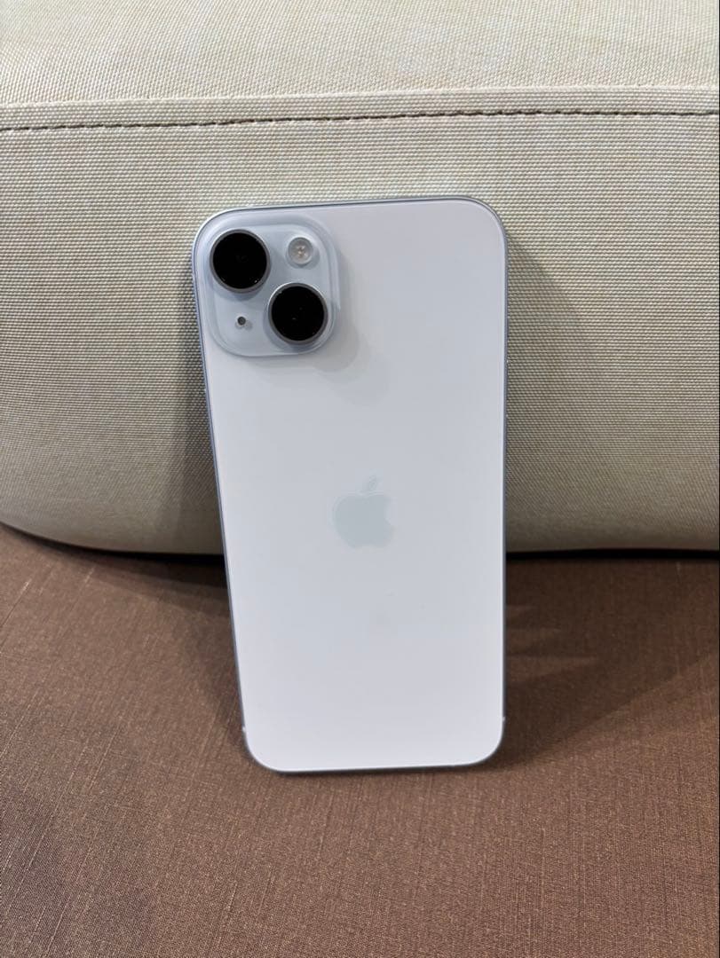 Apple iPhone 15Plus ブルー - Apple iPhone 15 plus 128GB ブルー 箱