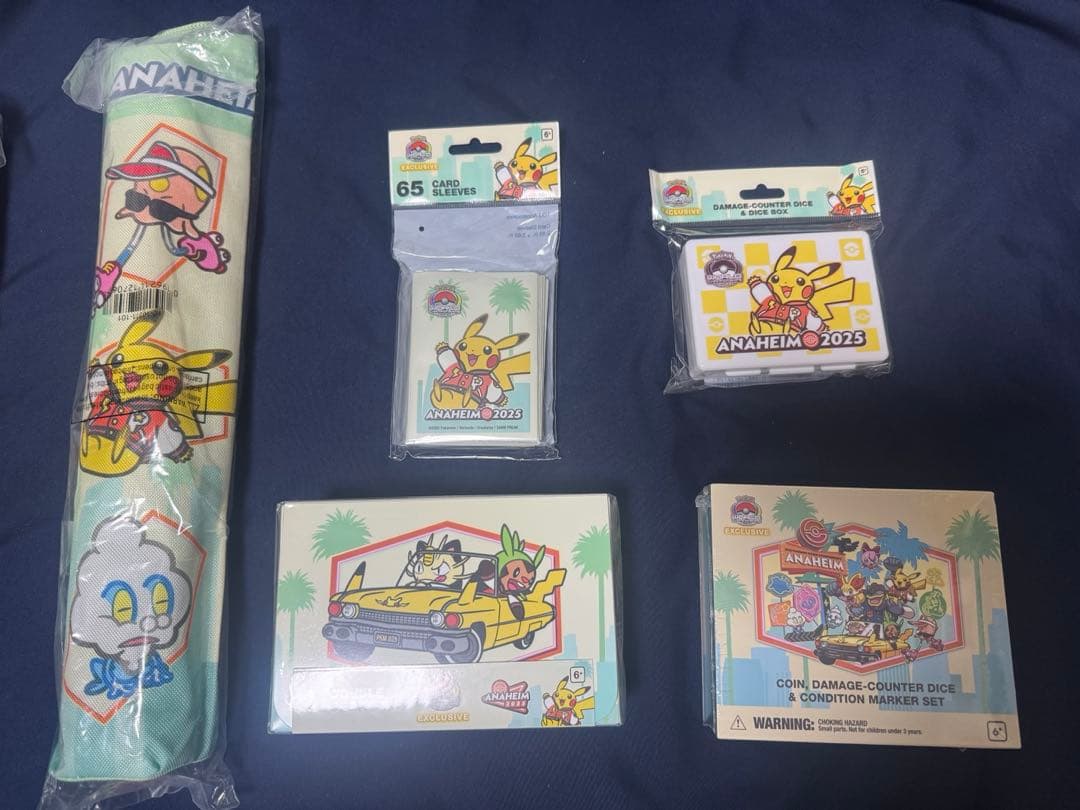 WCS2025 ポケカサプライ 5点セット アナハイム - メルカリ