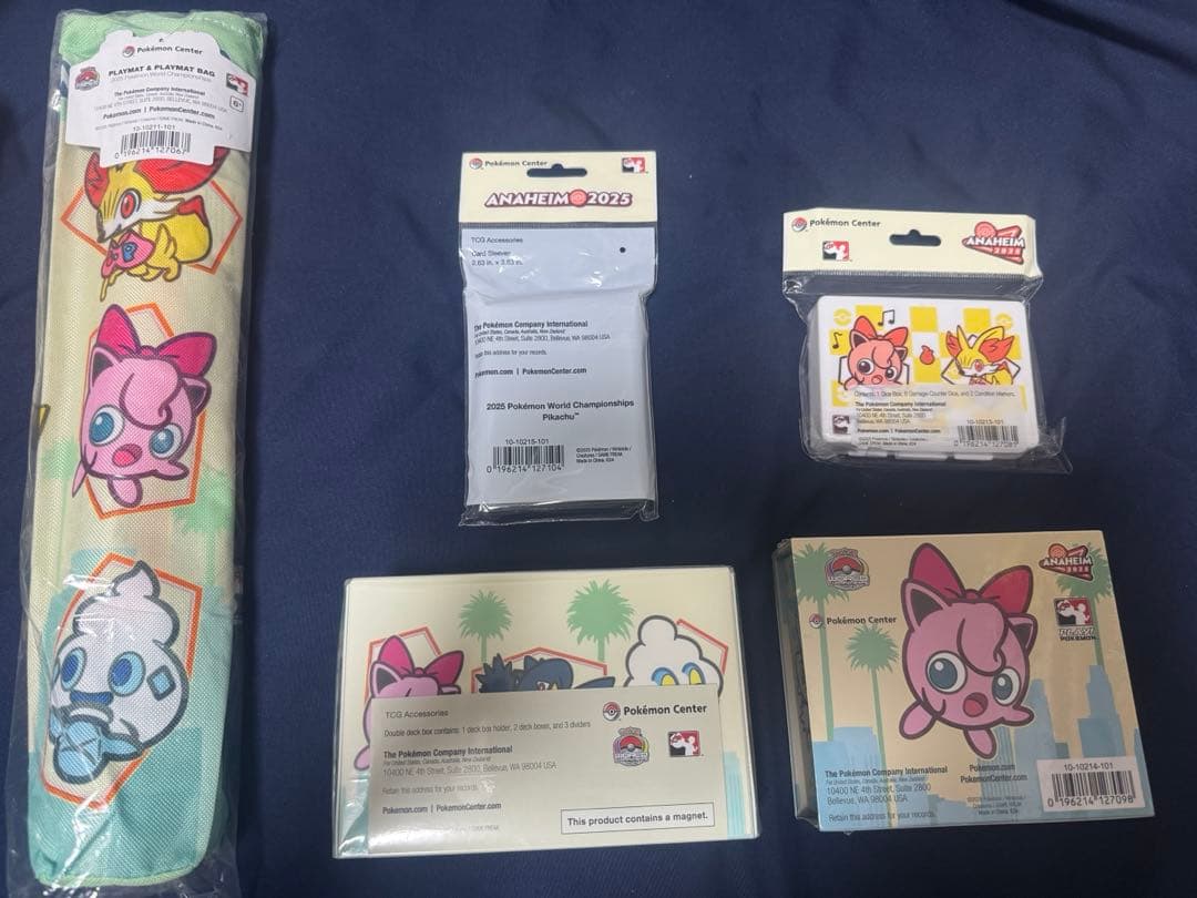 WCS2025 ポケカサプライ 5点セット アナハイム - メルカリ