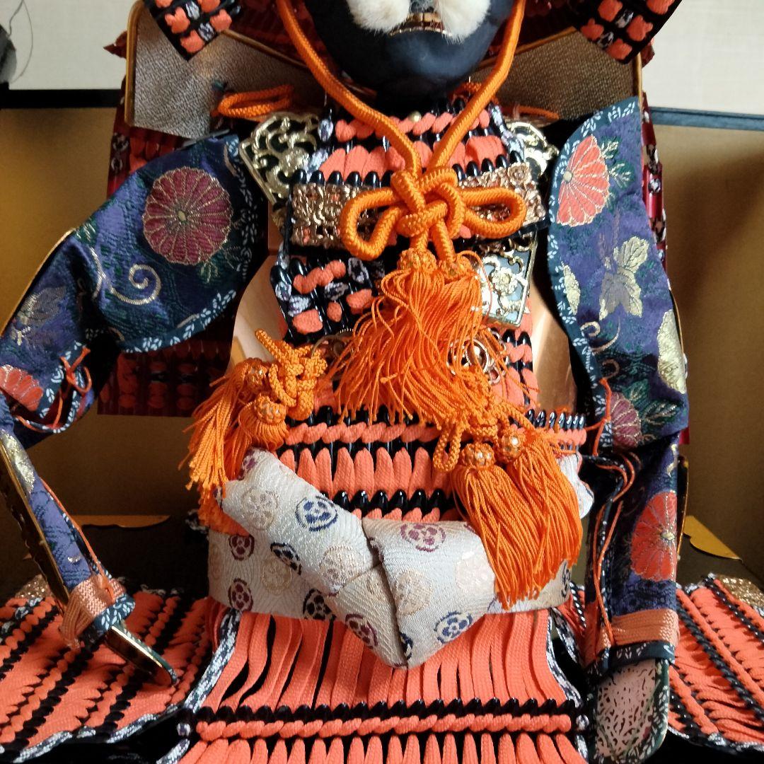 五月人形 鎧飾り 一式セット 金屏風 弓太刀 張子の虎付き 端午の節句