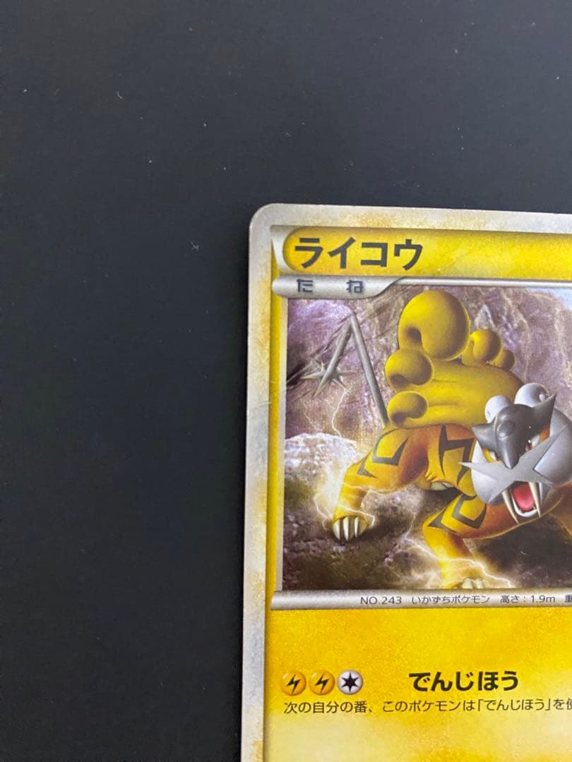 ライコウ：「ポケモンカードゲームLEGEND パーフェクトセット