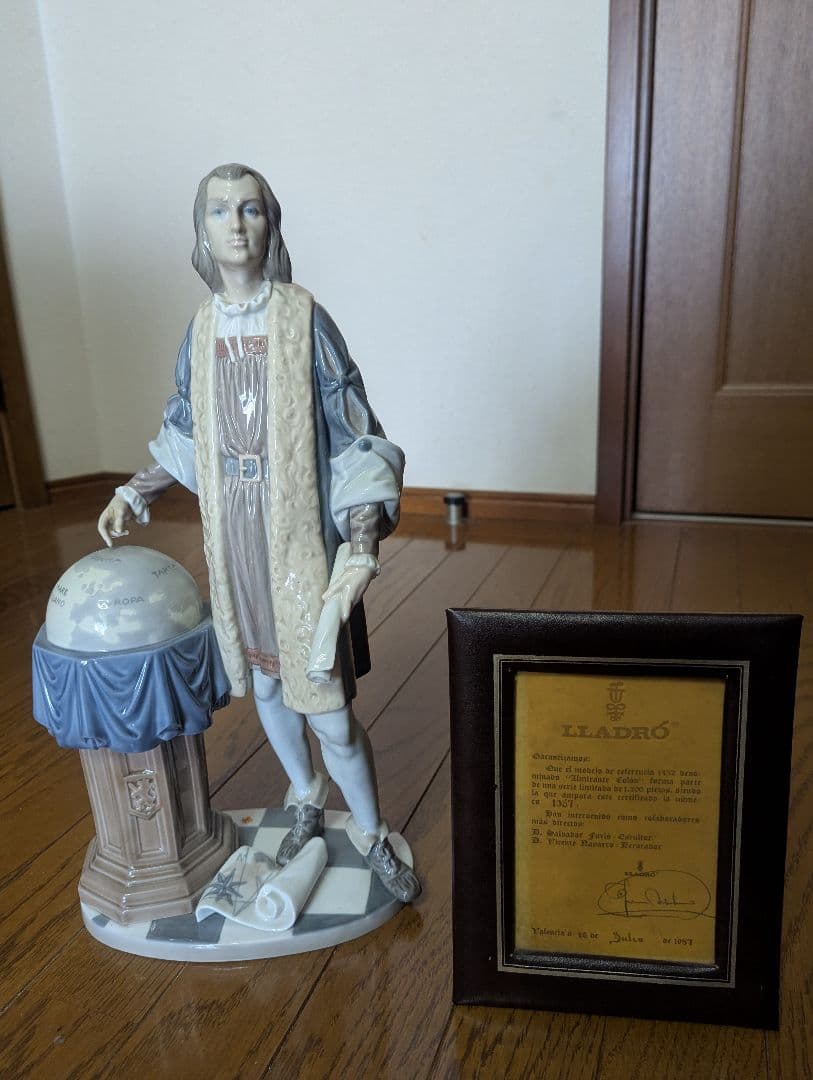 リヤドロ LLADRO コロンブス 陶器人形 - メルカリ