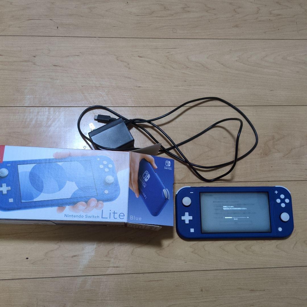 Nintendo Switch Lite ブルー 充電器付き Nintendo Switch Lite ブルー 充電器付き｜Yahoo!フリマ（旧PayPayフリマ）