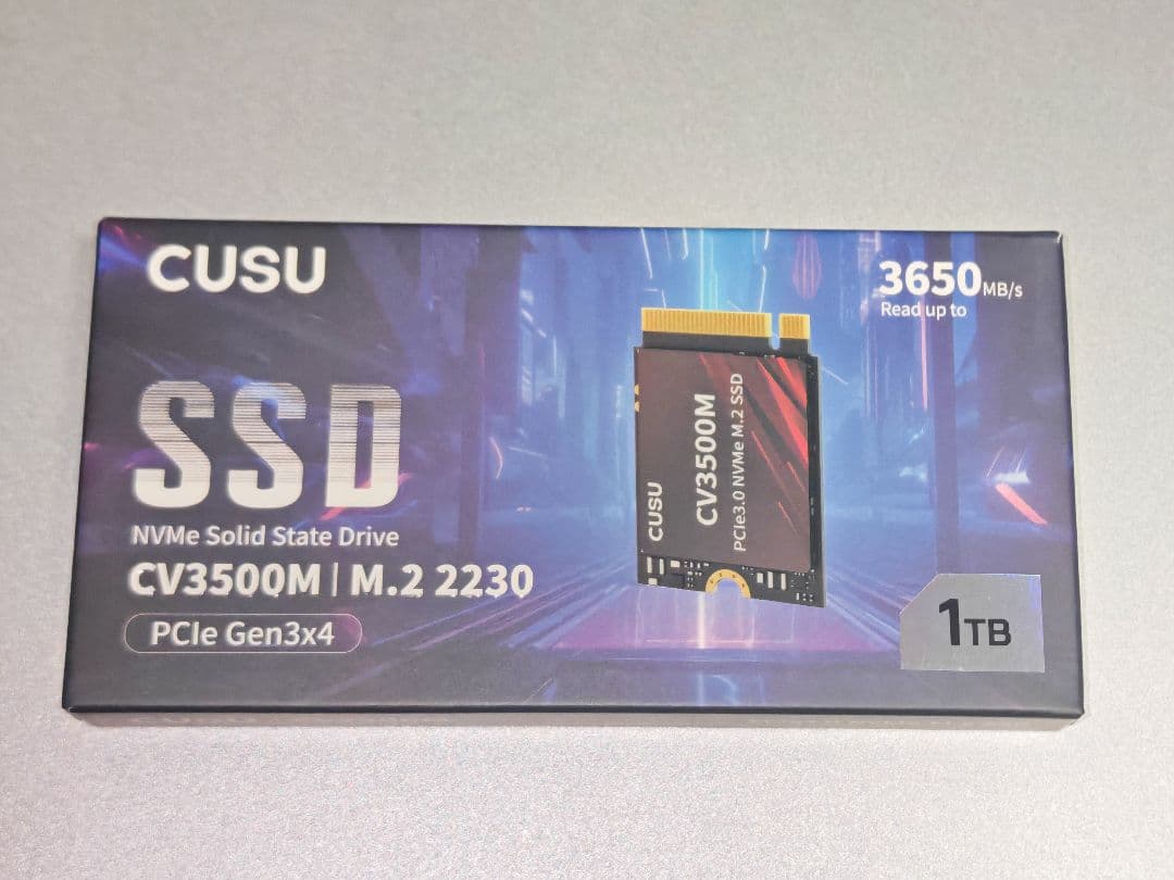 CUSU CV3500M 1TB NVMe SSD M.2 2230 - メルカリ