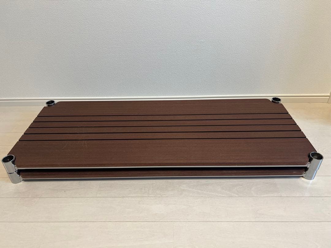 ERECTA ブランチシェルフ 900×350mm ダークブラウン　2枚 ホームエレクターブランチシェルフ ダークブラウン 奥行350mm ERECTA