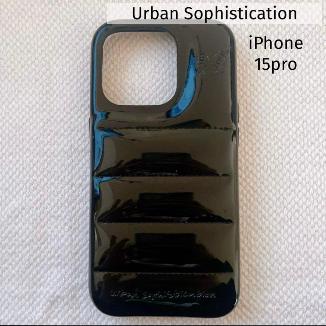 Urban Sophistication ブラック iPhone15proケース - メルカリ