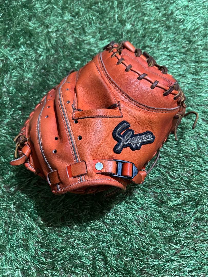 【激レア】 プロ野球選手 支給グラブ 久保田スラッガー 硬式 キャッチーミット 野球 久保田スラッガー 硬式キャッチャーミット キャッチャー 捕手用