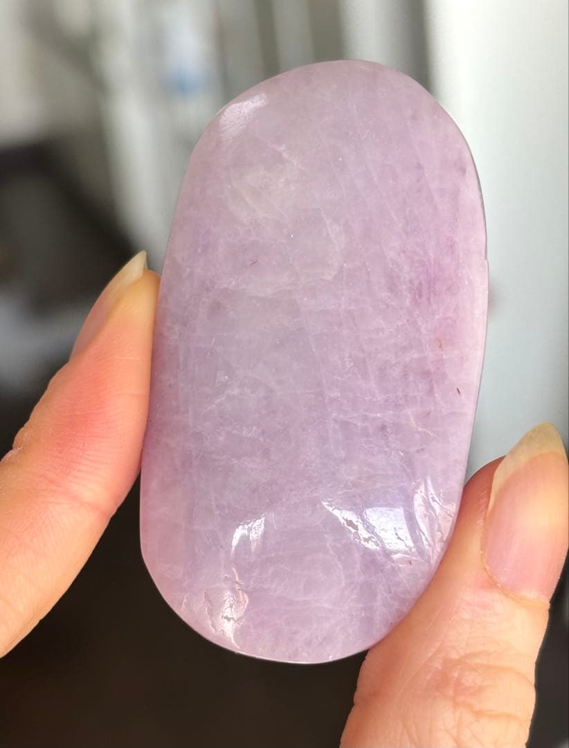 高品質 クンツァイト パーム 握り石 - メルカリ