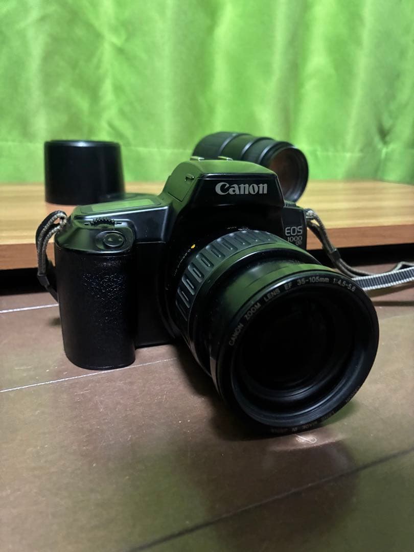 Canon EOS1000QD ダブルレンズセット 純正ケース付 ジャンク - メルカリ