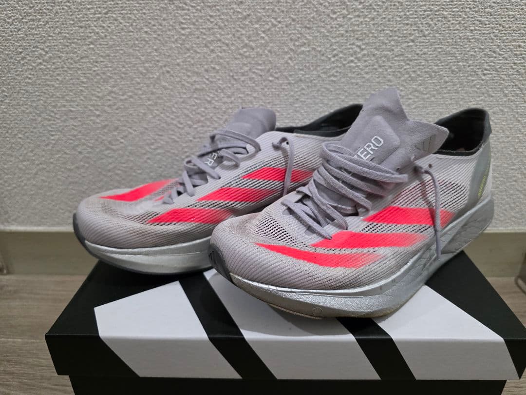 アディゼロ タクミセン10 27cm adidas（アディダス） メンズ ランニングシューズ アディゼロ