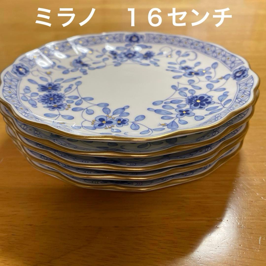 ナルミ NARUMI ミラノ ケーキ皿 フルーツ皿 5枚セット 16センチ - メルカリ