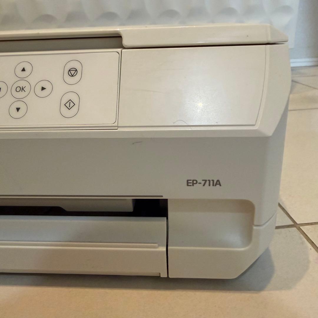 本体のみ】ジャンク品 EPSON EP-711A インクジェットプリンター - メルカリ