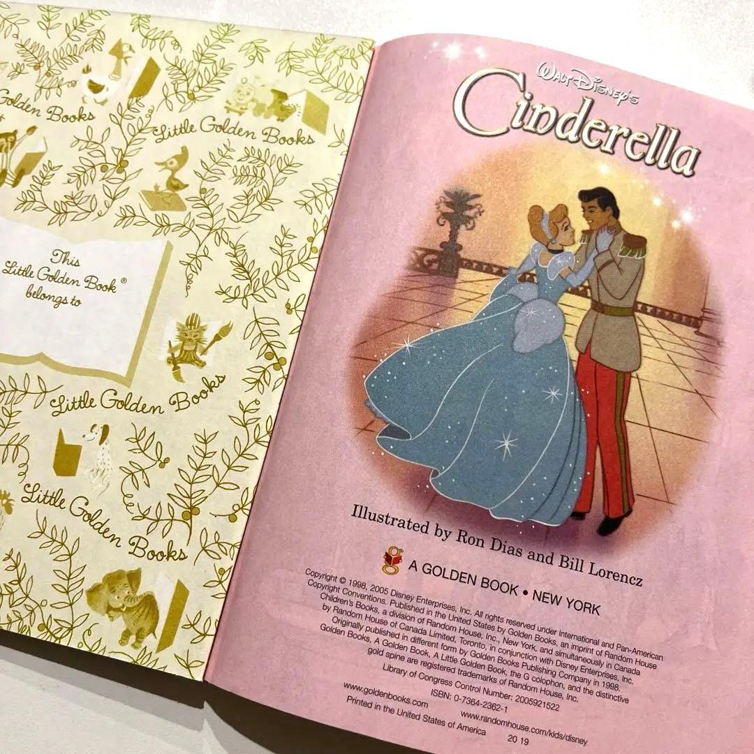 超美品】ディズニー シンデレラ 絵本 英語 洋書 - メルカリ