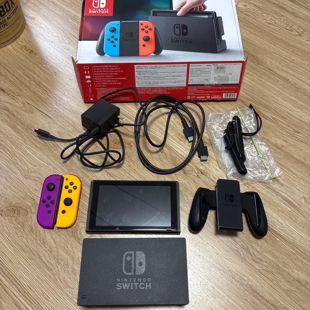 本体動作確認済み】Nintendo Switch 本体 - メルカリ