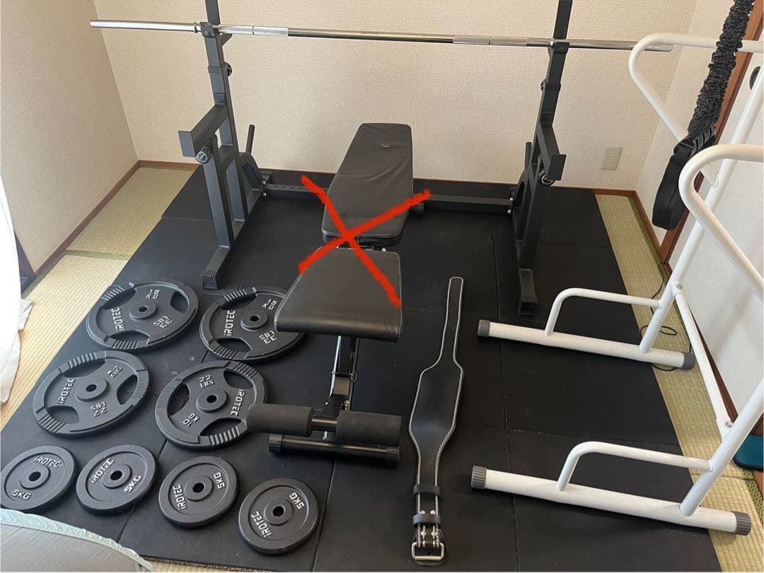 ベンチプレスセット　懸垂機他セット　IROTEC 筋トレ　約10万円相当 楽天市場】ベンチプレスセット IROTEC（アイロテック）ストレングス