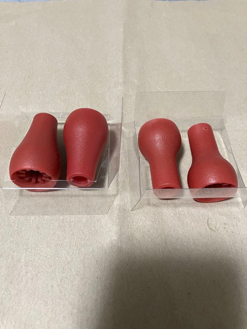 DRT バリアルノブ 2本セット シルバー ファット＆スリムノブセット