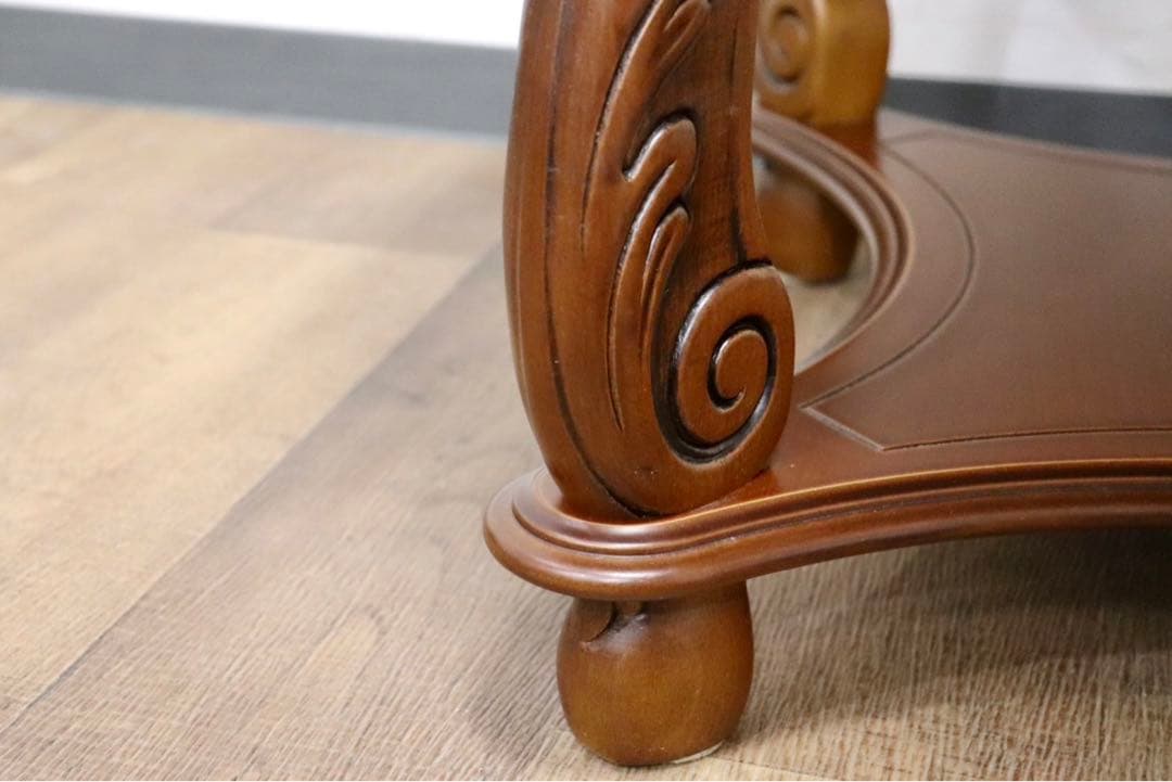 GMIS13○西洋 イタリア アンティーク ラウンドテーブル サイドテーブル