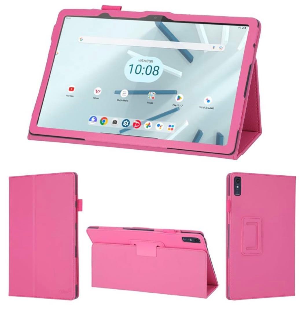 Lenovo Tab M10a 5G LET02 専用 タブレットケース ピンク - メルカリ