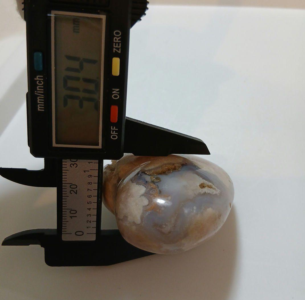 桜瑪瑙 ぷっくり ハート 置物 天然石 握り石 - メルカリ