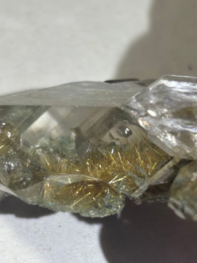 希少 マニハール水晶 ルチル共生 レコードキーパー多数 虹 - メルカリ