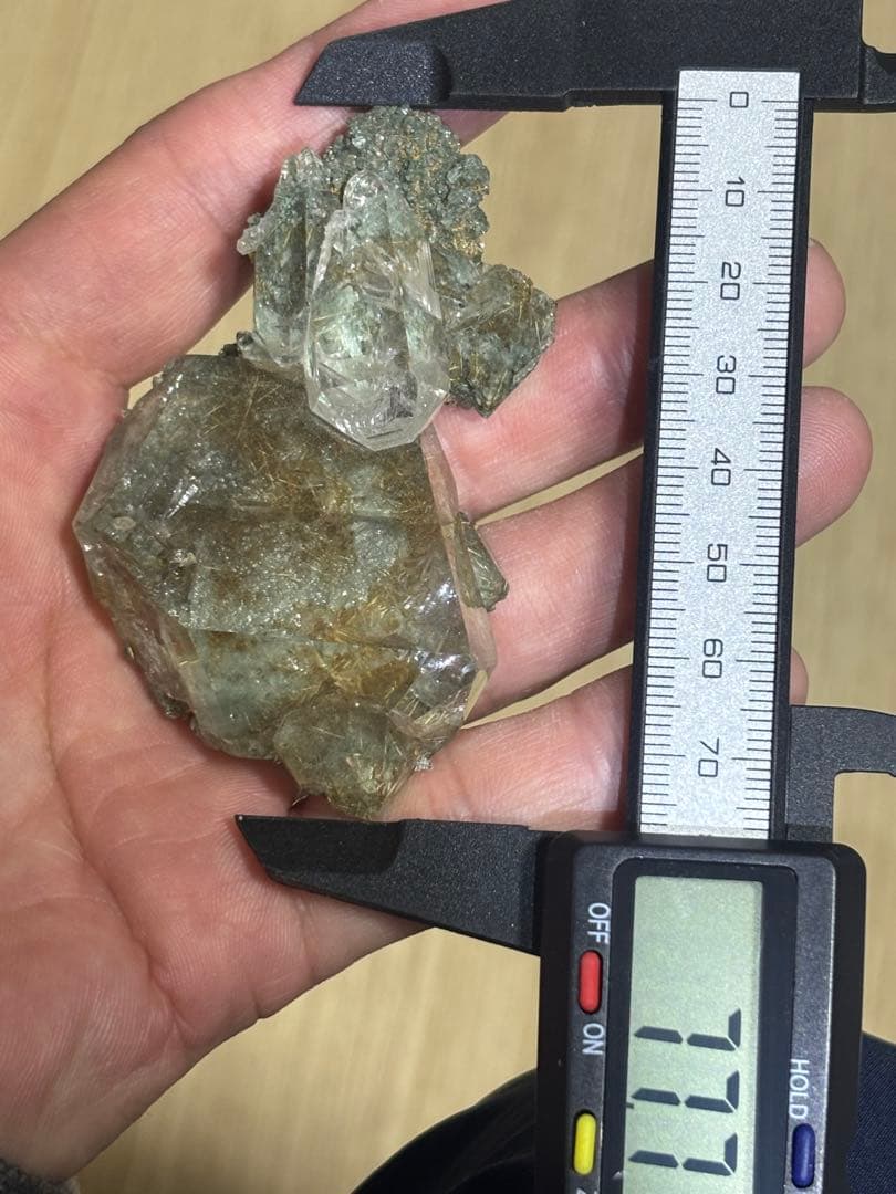 希少 マニハール水晶 ルチル共生 レコードキーパー多数 虹 - メルカリ