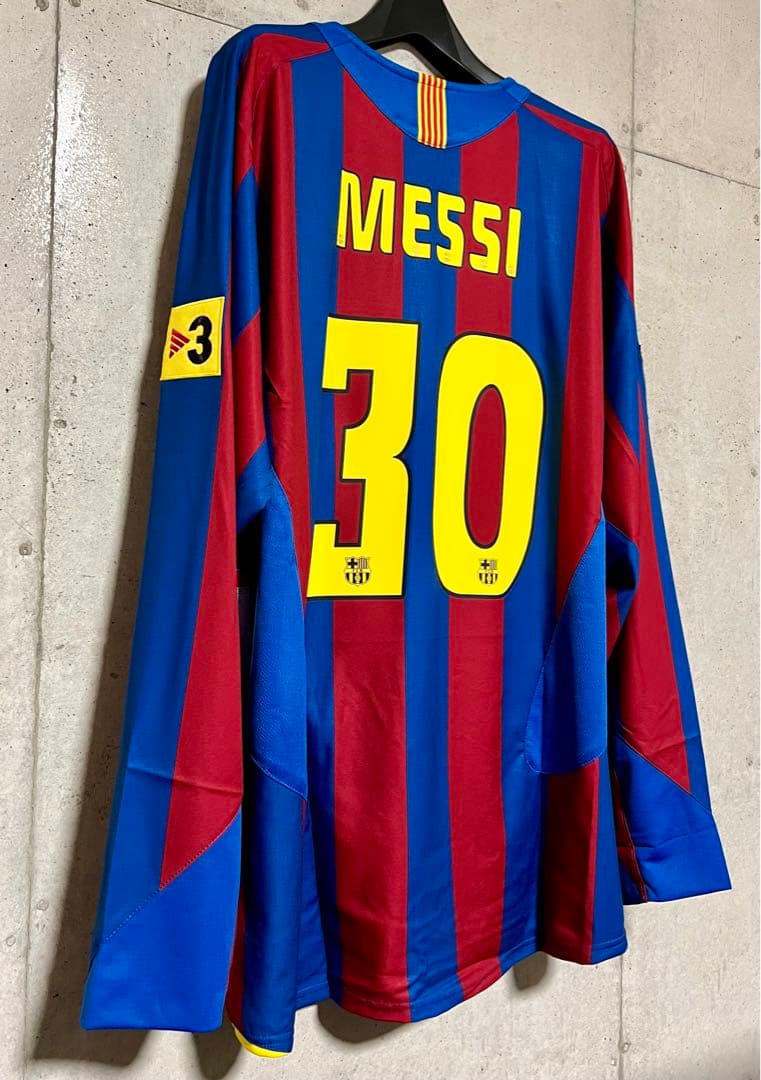 新品/タグ付き】05/06 FCバルセロナ♯30 メッシ 【Lサイズ】 - メルカリ