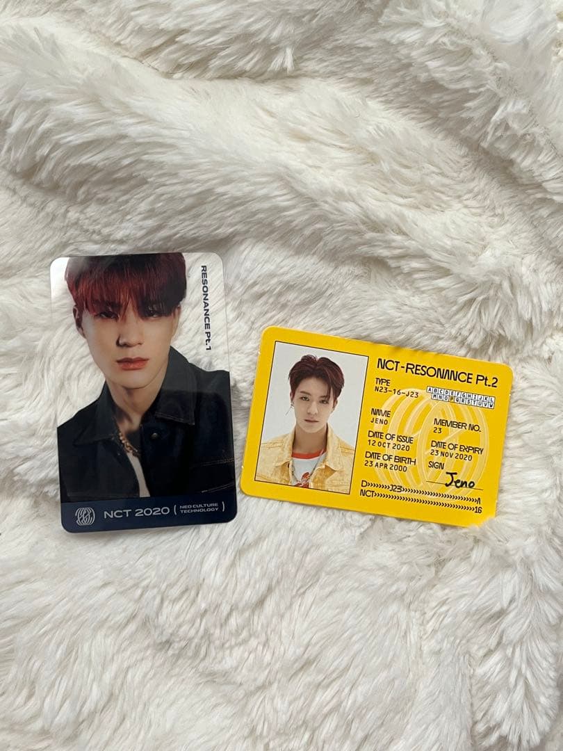 nct ジェノ resonance トレカ - メルカリ
