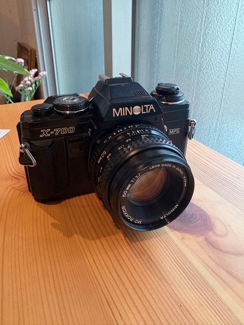 動作確認済みMINOLTA X-700 +ROKKOR 50mm F1.7セット - メルカリ