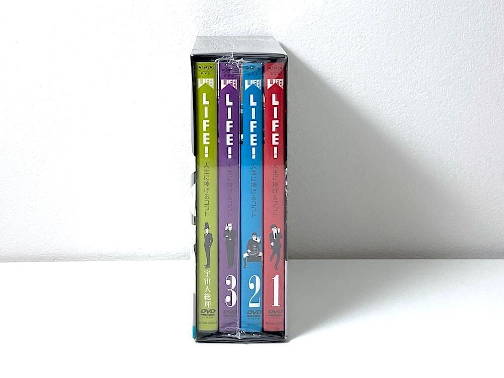 新品未開封 廃盤 LIFE!～人生に捧げるコント～ DVD-BOX〈4枚組〉