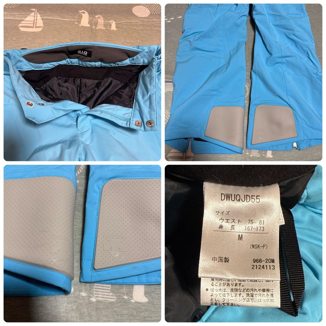 OGSAKA DESCENTE スキーウェア 上下 Mサイズ 紺/白/水色 - メルカリ