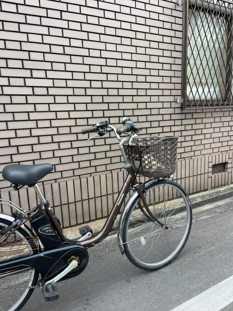 8.9Ah PANASONIC 電動アシスト自転車 26インチ　26APN87