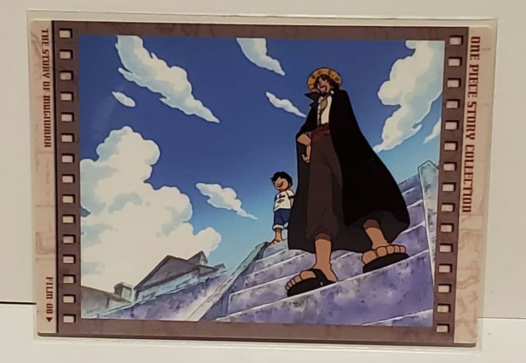 ワンピース カードダスマスターズ シャンクス＆少年ルフィⒷ - メルカリ