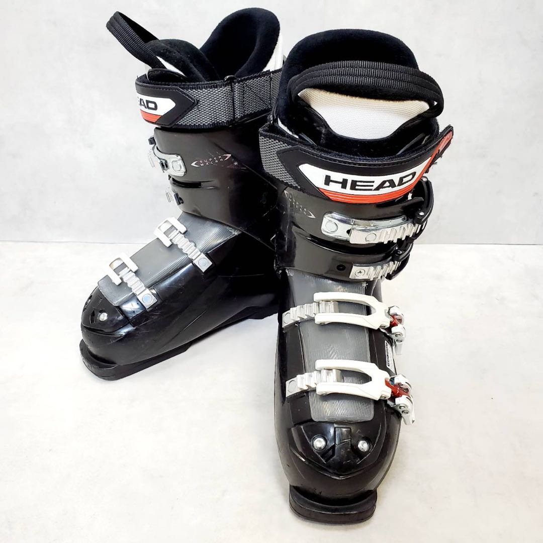 良品 HEAD GP スキーブーツ 25〜25.5cm メンズ ヘッド ブラック