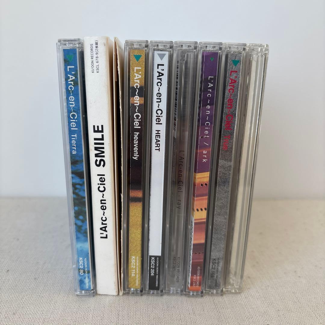 L'Arc〜en〜Ciel ラルクアンシエル／CD 8点まとめ売り アルバム - メルカリ
