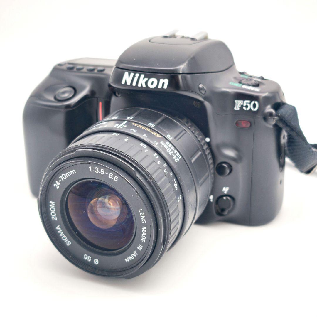 Nikon F50 フィルム一眼レフ 24-70mm F3.5-5.6 レンズ - メルカリ