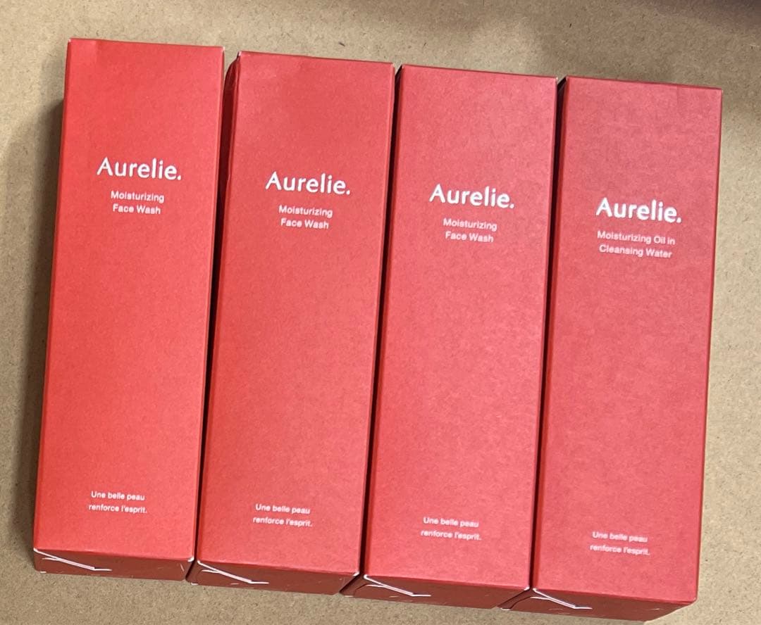 Aurelie クレンジングウォーター＆フェイスウォッシュ各２箱セット Amazon.co.jp: Aurelie オレリー クレンジングウォーター 150ml