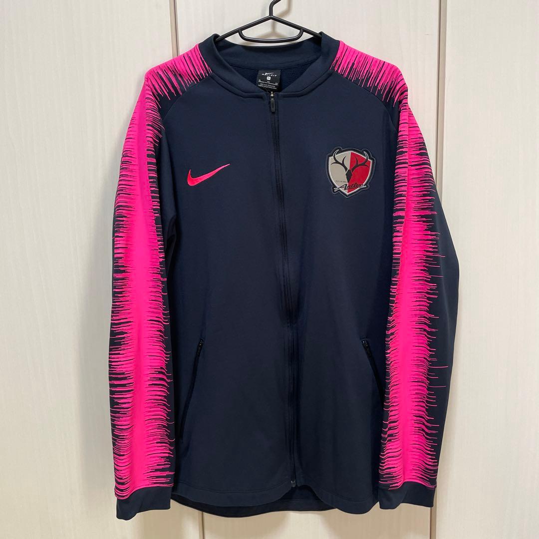 Nike 鹿島 カシマアントラーズ☆ 裏起毛 ジャージ ジャケット ブルゾン