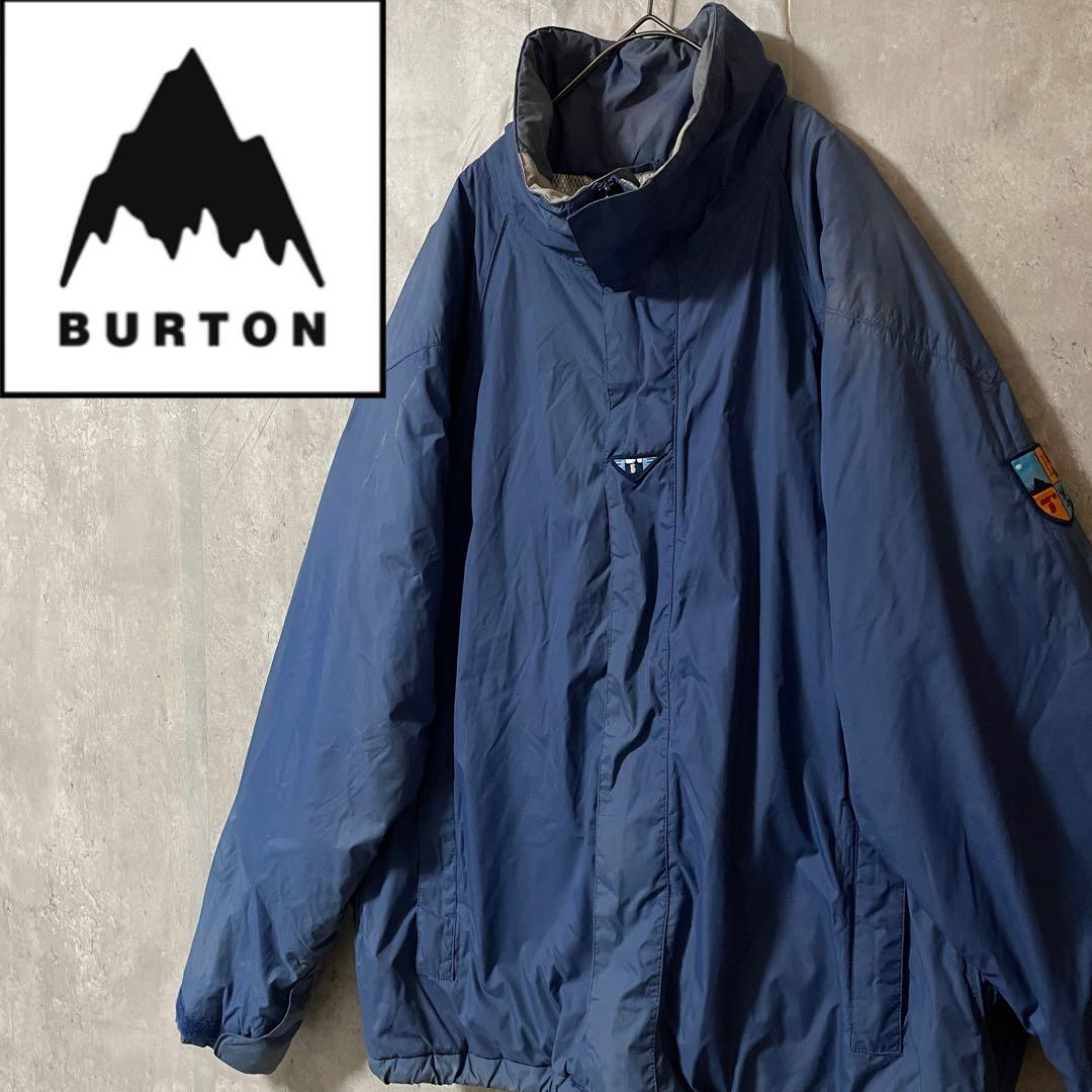 Burtonバートンスキーウェアスノーボードジャケット紺ネイビー青ブルー