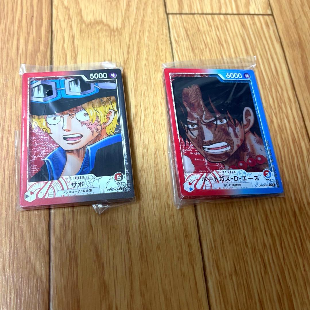 ワンピース】【一番くじ】G賞アクリルスタンド サボ・エース ＋おまけ