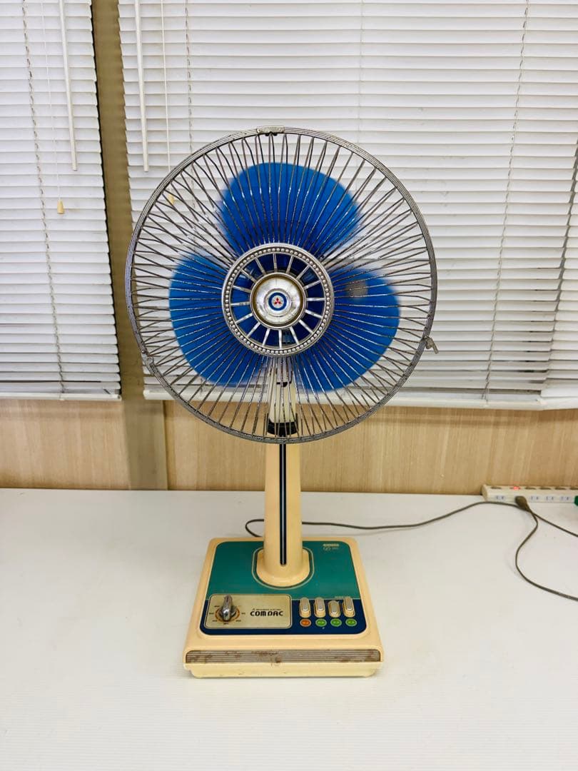 三菱電機 扇風機 30cm お座敷扇 R30-YP 昭和レトロ 時物 動作品 - メルカリ