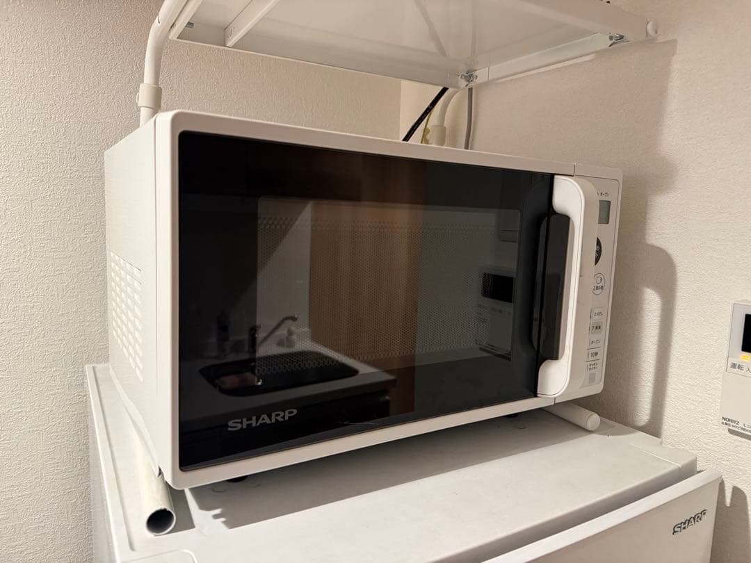美品】SHARP オーブンレンジ ホワイト - メルカリ
