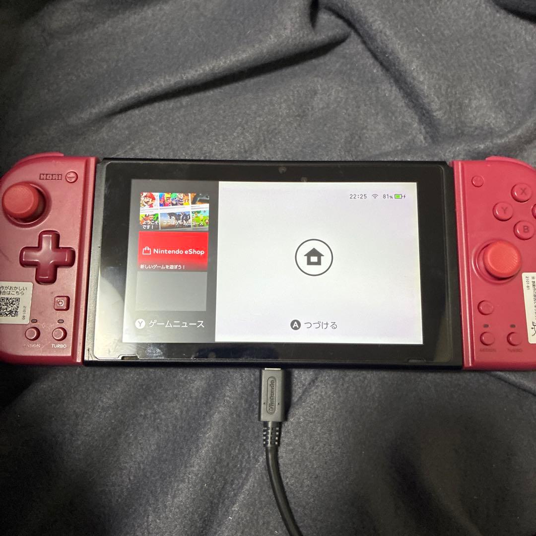Nintendo Switch 本体 ジョイコン付き 本体のみ動作確認済み - メルカリ