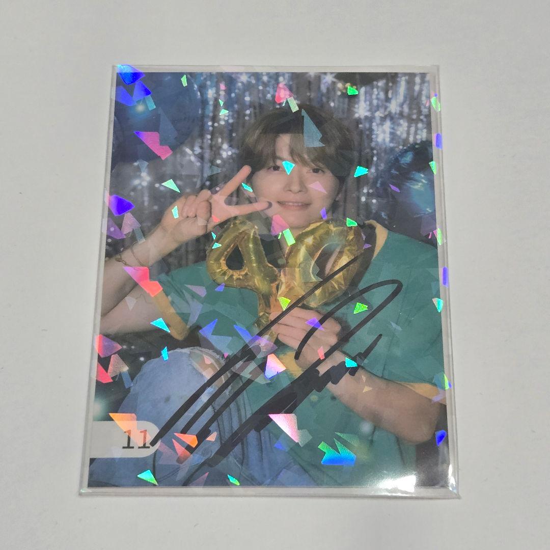 超新星 ソンジェ 直筆サイン入りトレカ - メルカリ