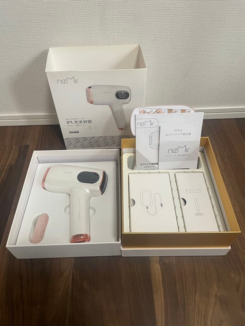 新品未使用】NiZMir サファイアIPL光美容器 脱毛器 フルセット - メルカリ