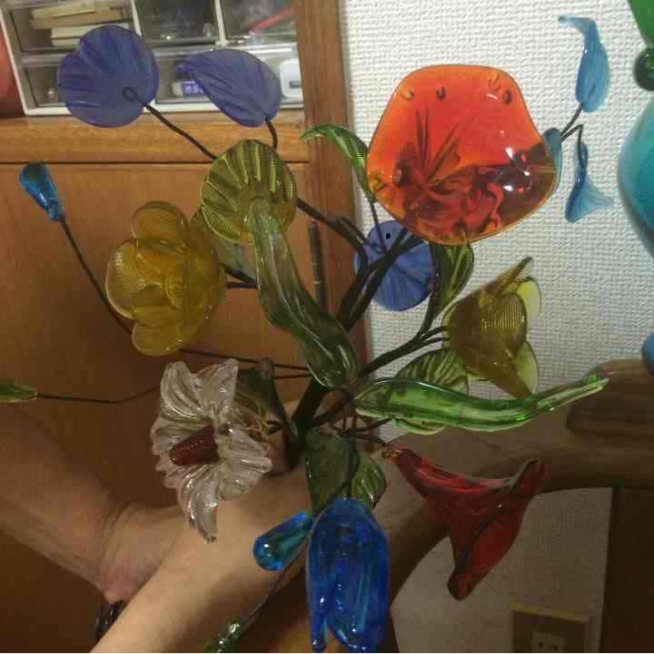 琉球ガラス 花瓶 値下げ交渉受け付けます！ - メルカリ