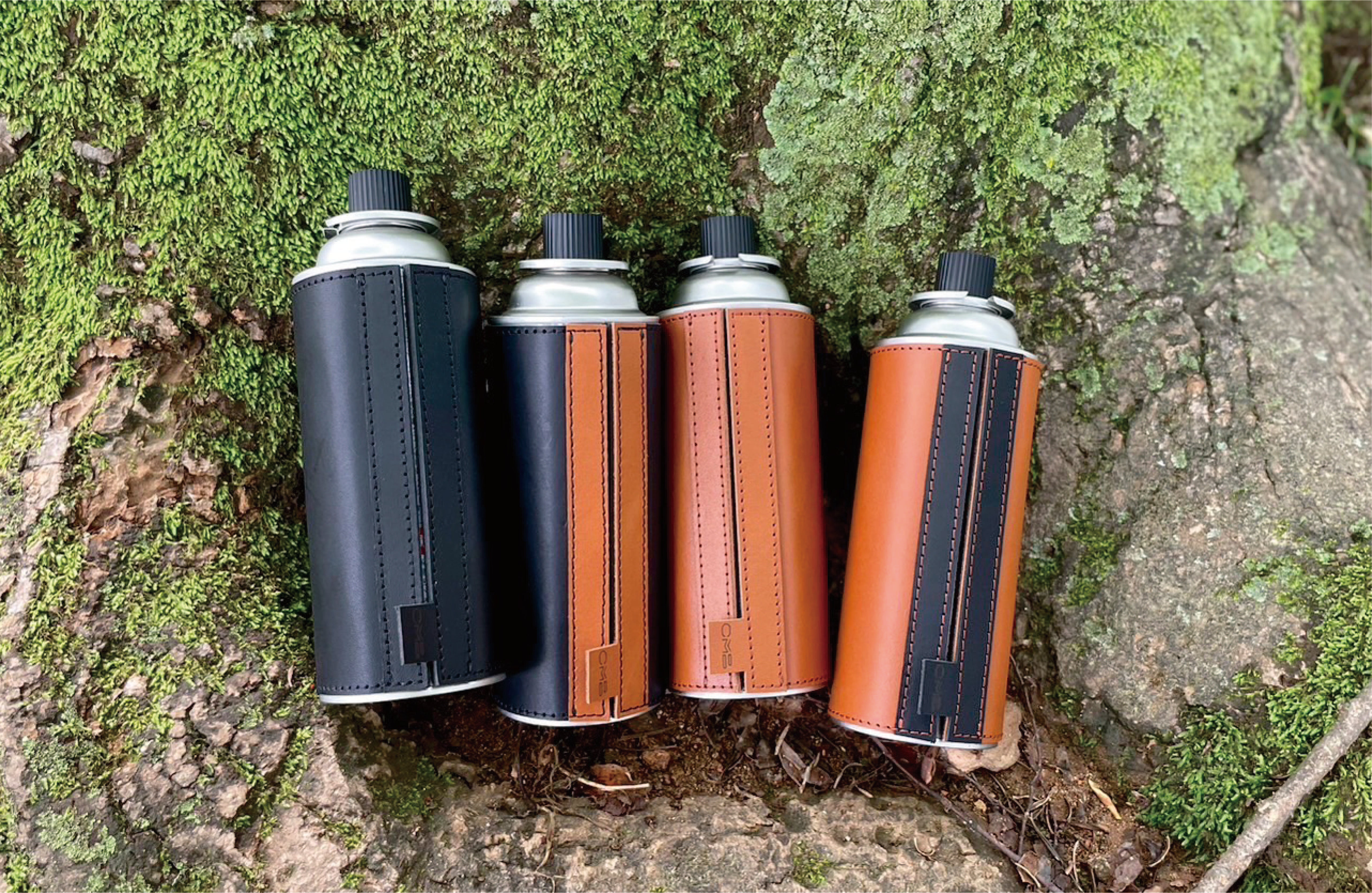 くるっと巻くだけのワンアクションでキマる！魅せる【本革CB缶カバー