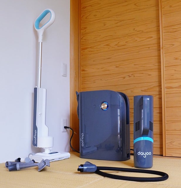 105°C高温洗浄&除菌、全てこの1台で。Dayoo多機能スチームクリーナー