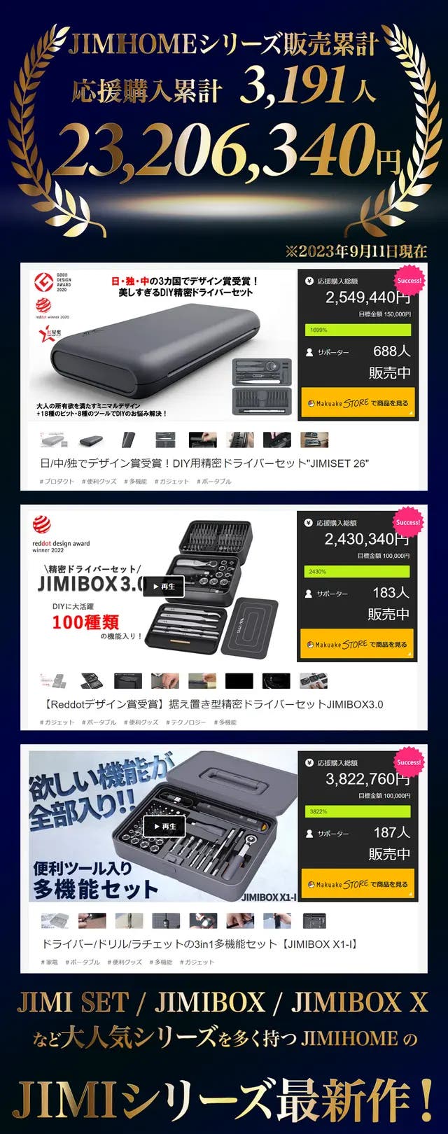 ラチェット式で効率UP!スクリュードライバーセット「JIMI RACHET